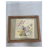 Framed Hop Along Cassidy Pic