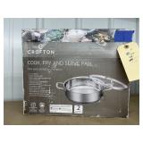 Crofton 11" Cooking Pan w/Lid - NIB