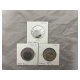 3 Pcs - Steel Penny War Set