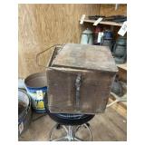 Vintage Wood Box Egg Crate