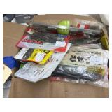 Box of Fishing Lures & More