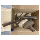 Vintage Hammer & Metal Mini Dust Pan