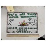 Metal Sign 8"x12"