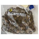 1200 Mixed Wheat Pennies