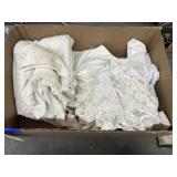 Assorted Linens - Doilies - Table Runner