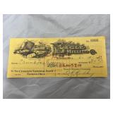 Edmond Tag Agency 65 Yr Old Check