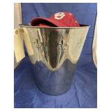 Stainless Steel Bucket w/OU Hats