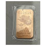 1 oz Copper Ingot