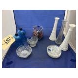Pile of Vases - Glass Bowls - Candle Holders