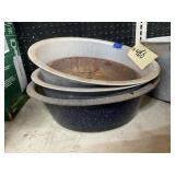Granite Wash Basin & Aluminum Dish Pan