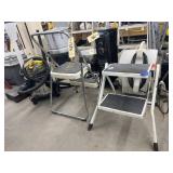 2 - Folding Step Stools