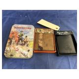 3 Pcs - Winchester Metal Tin & 2 Leather Wallets