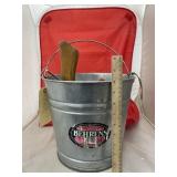 Metal Milk Bucket w/Wire - Tools - Hose
