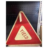 Metal Single Sided YIELD Sign