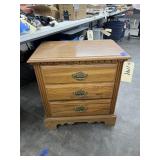 Bedside Table - 3 Drawers 24"L x 15"W x 25"H