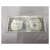 Rare 1935 F Date Silver Certificate $1