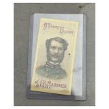 Civil War General JB Magruder Card