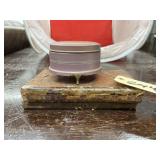 Music Box & 2 Vintage Books 1875