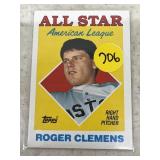 Roger Clemens Baseball Card