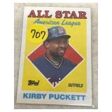 Kirby Puckett Baseball Card