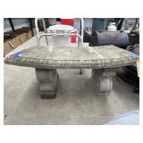 Concrete Garden Bench
