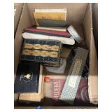 Trinket Boxes - Handkerchiefs - Vintage Buttons