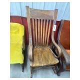 Wooden Rocking Chair - AS IS