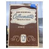 Universal Coffeematic Coffee Pot in box