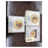 3 Pcs - Goebel Plates in Box