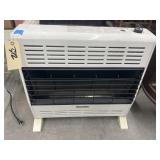 HearthRite Gas Heater on stand