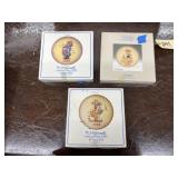 3 Pcs - Goebel Plates in Box
