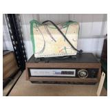 Vintage Sears AM/FM Radio & Elec Toaster