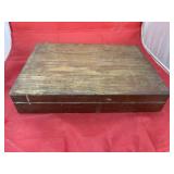 Wood Box w/Dermal Gloves - Lace - Coin Purse