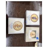 3 Pcs - Goebel Plates in Box