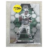 Joe Namath Football Card