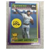 Gary Sheffield Baseball Card