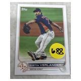 Justin Verlander Baseball Card