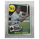 Mack Jones 1964 Football Card