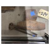 2 Pcs - Shoeing Pliers & Hatchet Head