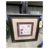 Framed Wall Art 23"x23"