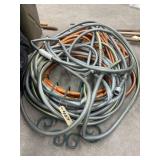 2 - Water Hoses & Metal Hose Holder