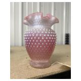 Fenton? Hobnail Vase