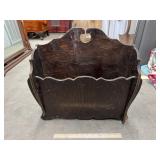 Wooden Magazine Rack & Box Fan