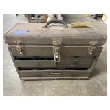 Craftsman Metal Toolbox w/Tools & Supplies