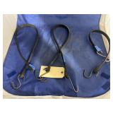 3 Rubber Tie Down Straps