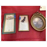 3 Pcs - Framed Pics