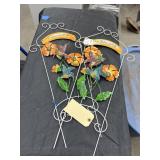 2 Pcs - Metal Yard Decor