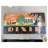 1952 Dixie Board Game