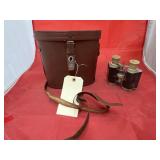 Vintage Binoculars in Case