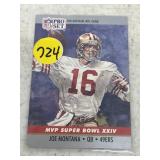 Joe Montanan Football Card